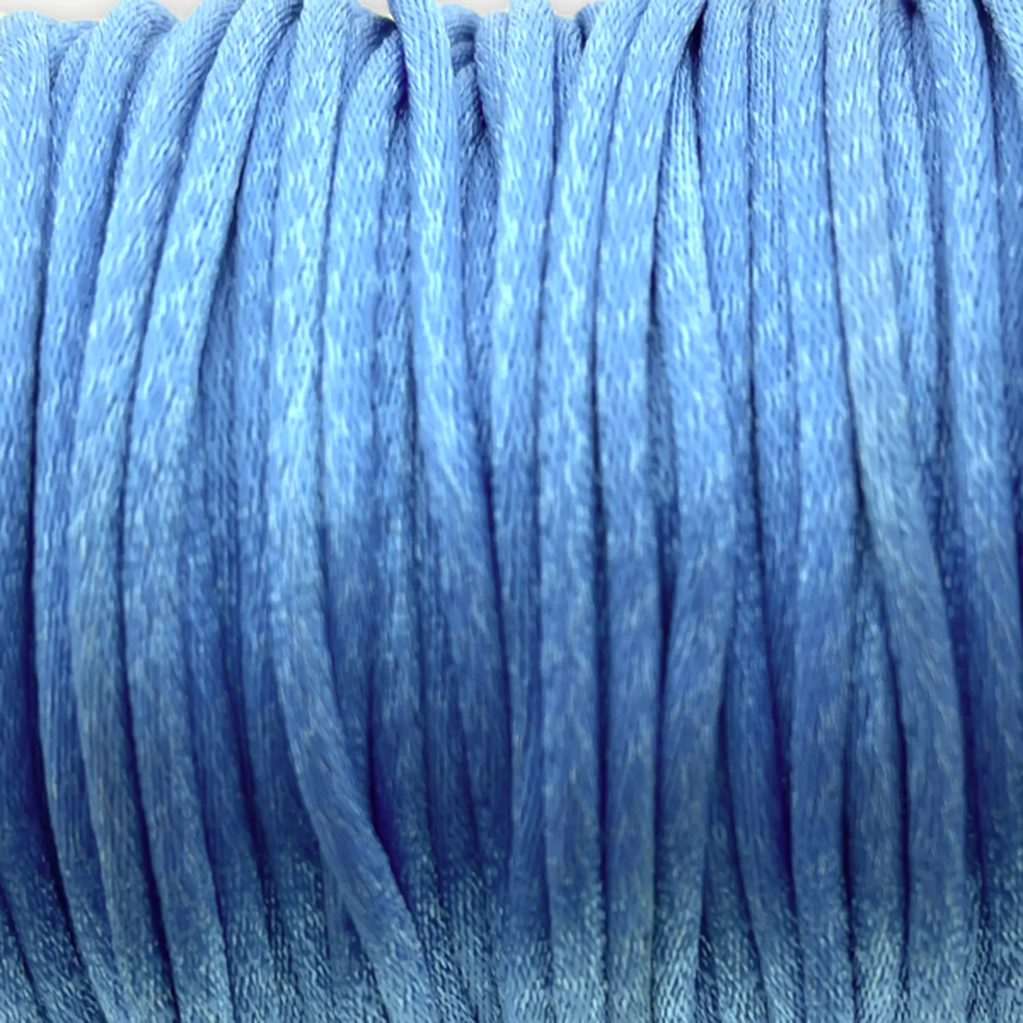Satijn koord 1,5mm Blauw - 3 meter