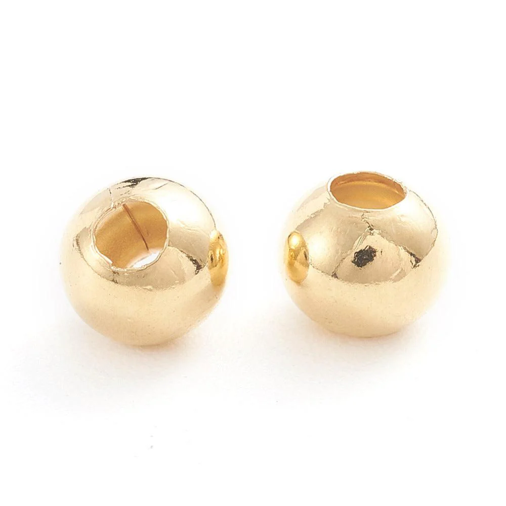 Kraal RVS Goud 5x4,5mm Ø1,8mm - 20 stuks - Image 2