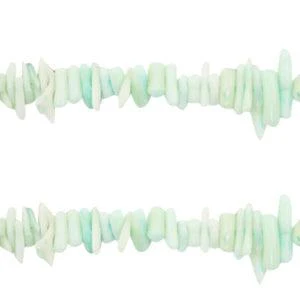 Koraal chips aqua green 3-12mm- ±10cm