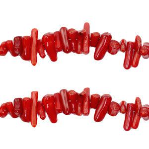 Koraal chips rood 4-18mm- ±10 cm