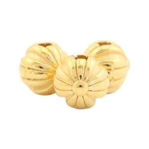 Kraal deco Goud DQ 6mm