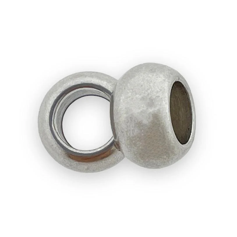 Kraal Ø4mm Zilver DQ 8x5mm