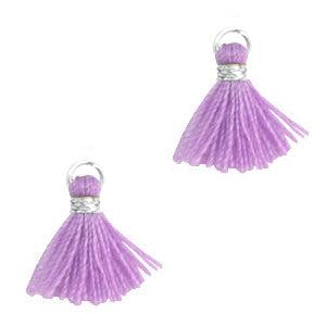 Kwast Silver-Paisley Purple 1.2cm