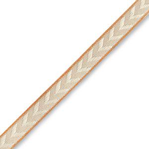 Lint met tekst pijl Sandstone brown - 1 meter