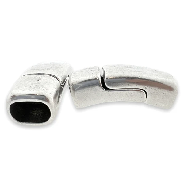 Magneetsluiting Ø10x7mm zilver DQ- per stuk