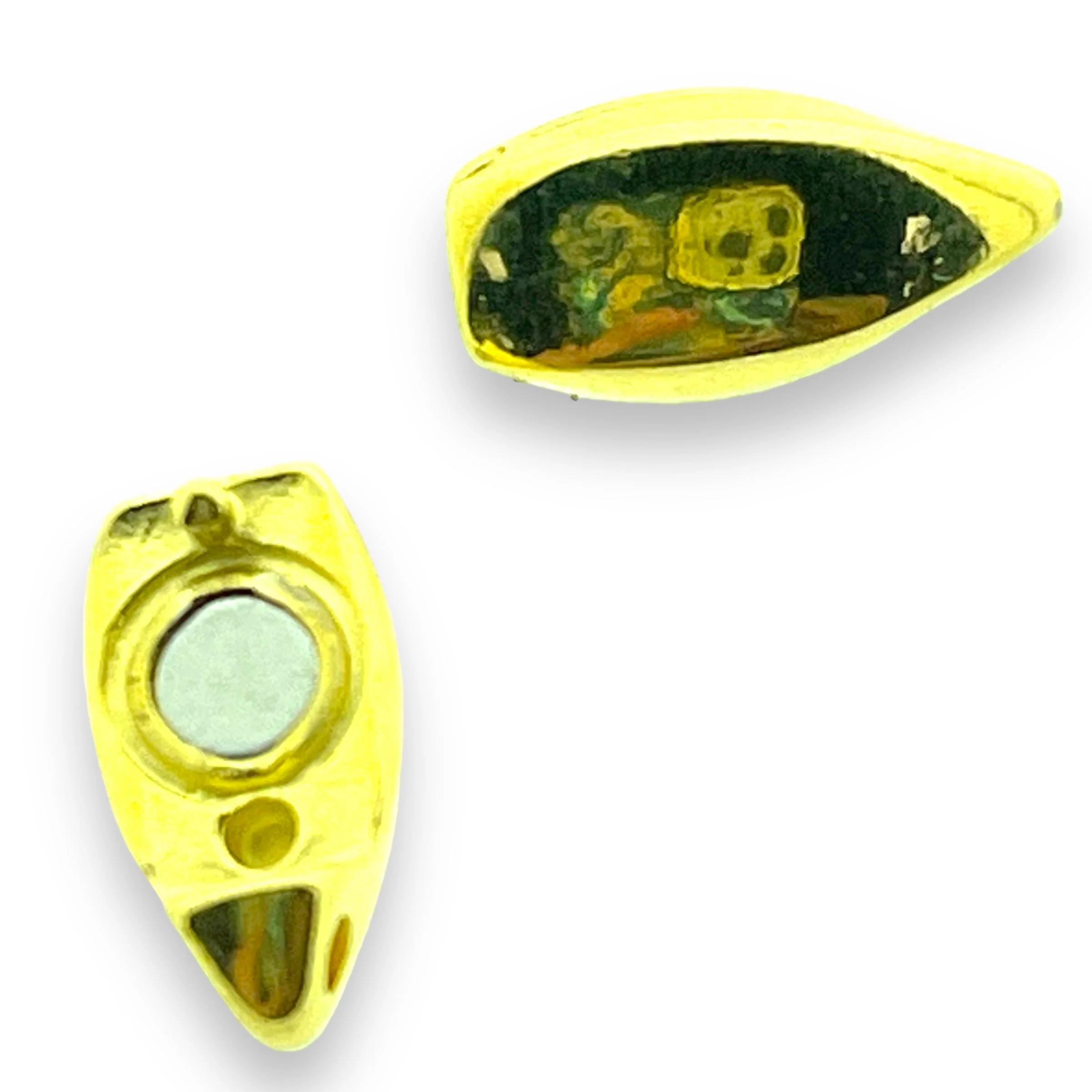 Magneetsluiting Ovaal 7x17mm 24K Goud DQ - Image 2