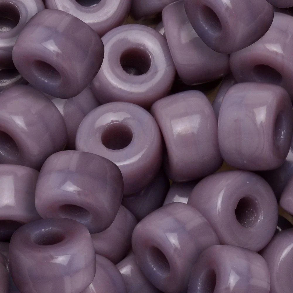Matubo kralen Ø2mm Purple opaque 2/0 (6mm) - ±22 stuks