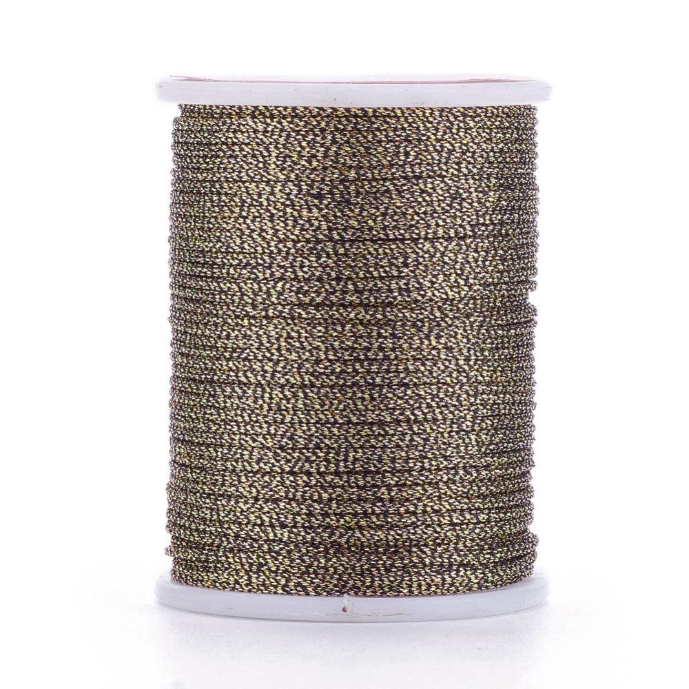 Metallic koord 1mm klosje Bronze - 6,5 meter - Image 2