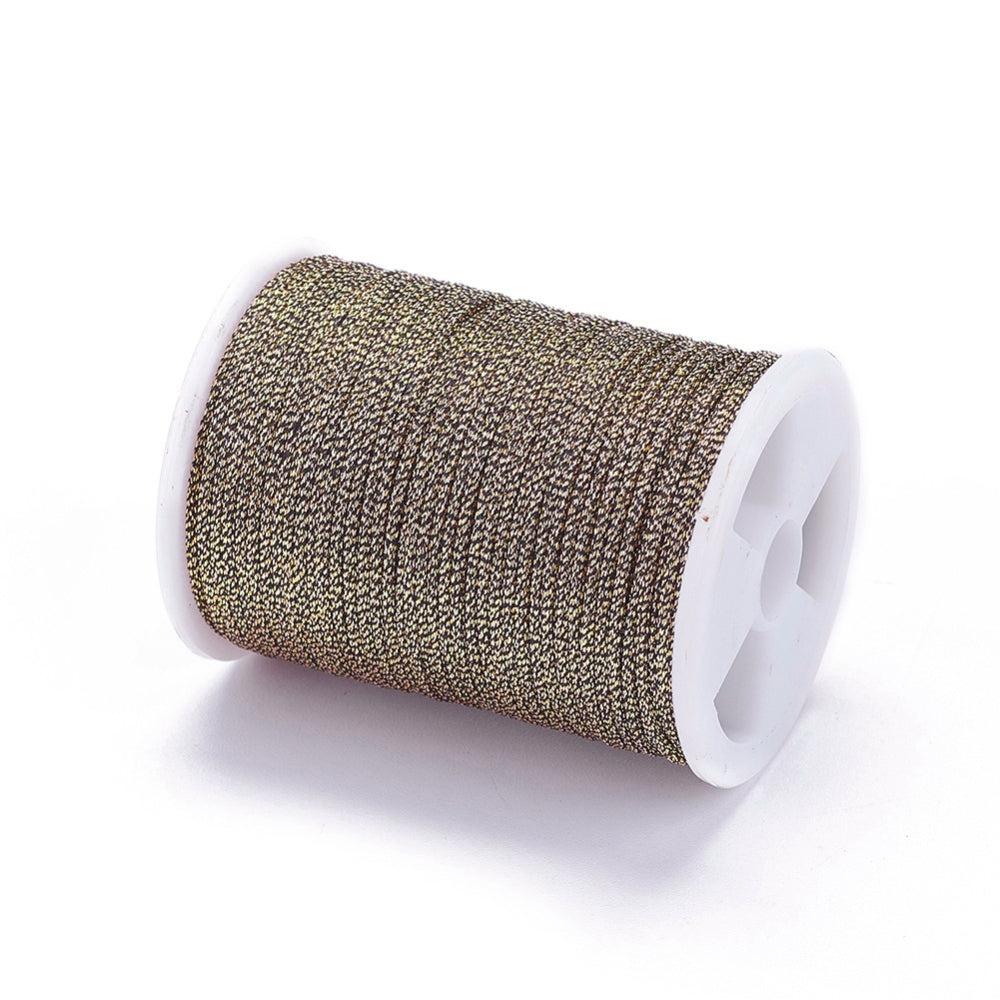 Metallic koord 1mm klosje Bronze - 6,5 meter - Image 3
