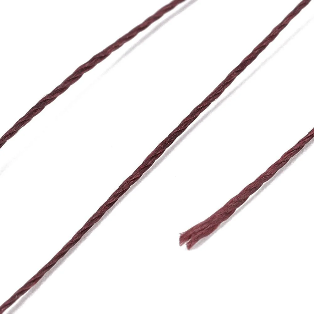 Micro macramé koord bordeaux 0,35mm - 160 meter - Image 2