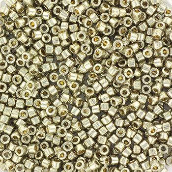 Miyuki Delica DB-1851 Duracoat galvanized dark light pewter 11/0 - 4 gram