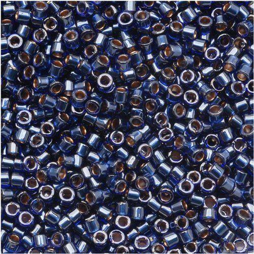 Miyuki Delica DB-278 Dark Blue-Lined Luster 11/0 - 4 gram