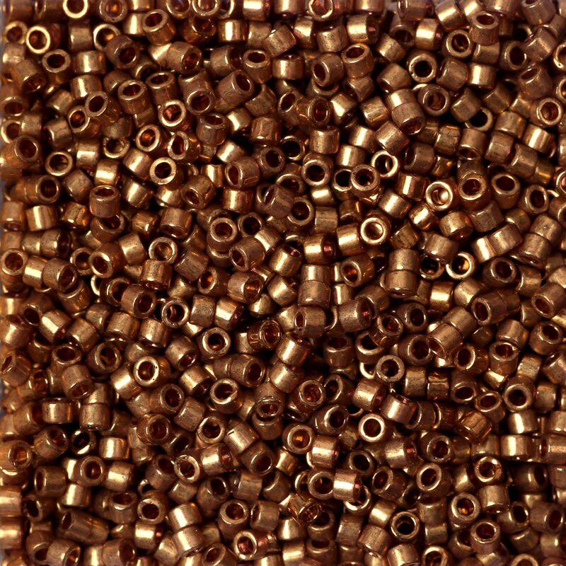 Miyuki Delica DB-115 gold luster bruin 11/0 - 4 gram