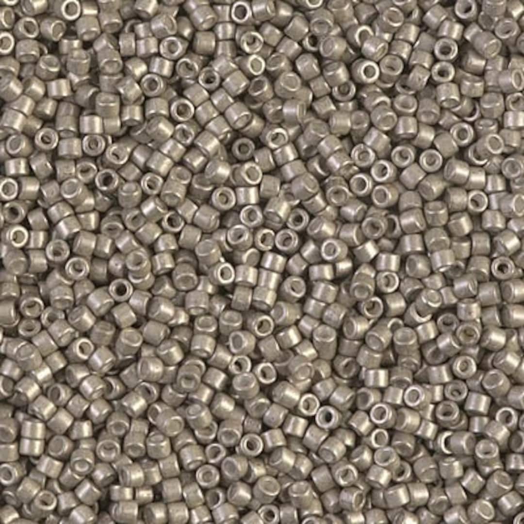Miyuki Delica DB-1159 Galvanized Semi-frosted pewter 11/0 - 4 gram
