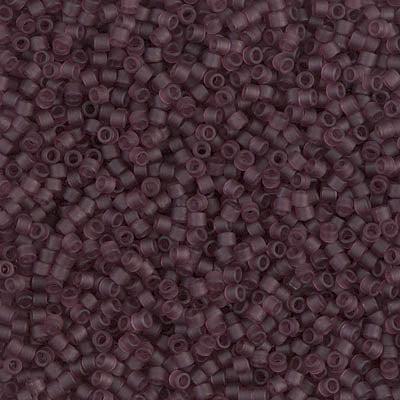Miyuki Delica DB-1264 Matte transparent mauve 11/0 - 4 gram