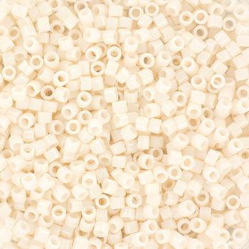 Miyuki Delica DB-1490 Opaque Bisque White 11/0 - 4 gram - Image 2
