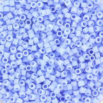 Miyuki Delica DB-1587 Opaque matte agate blue 11/0 - 4 gram