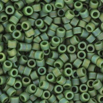 Miyuki Delica DB-2312 Opaque glazed frosted rainbow shamrock 11/0 - 4 gram