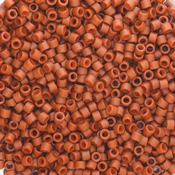 Miyuki Delica DB-794 Opaque Semi Frosted Dyed Sienna 11/0 - 4 gram
