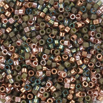 Miyuki Delica DB-mix51 Earthy tones 11/0 - 4 gram