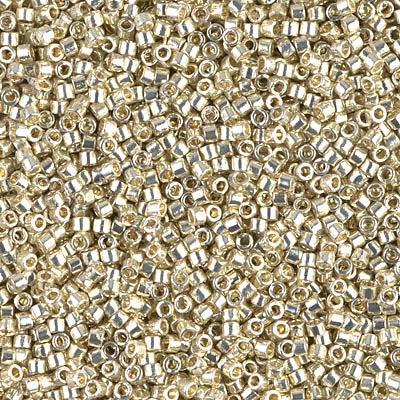 Miyuki Delica DB-1831 Duracoat Galvanized Silver 11/0 - 4 gram