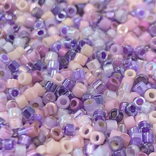 Miyuki Delica Mix Grape 11/0 - 4gr