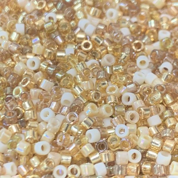 Miyuki Delica Mix Old Topaz 11/0 - 4gr