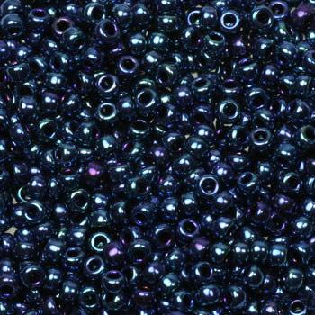 Miyuki rocailles 11-467 Metallic iris indigo 11/0 (2mm) - 5 gram