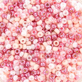 Miyuki rocailles 11-Mix83 Mix cotton candy 11/0 (2mm) - 5 gram