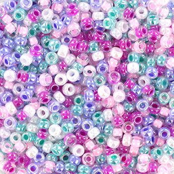 Miyuki rocailles 11-Mix114 Mix cupcake icing 11/0 (2mm) - 5 gram