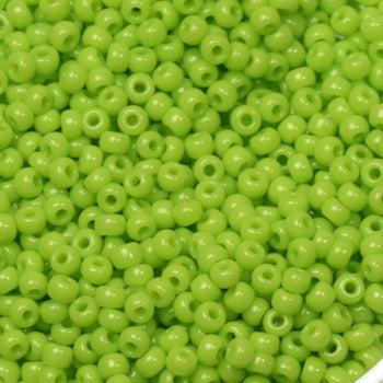 Miyuki rocailles 11-416 Opaque chartreuse 11/0 (2mm) - 5 gram