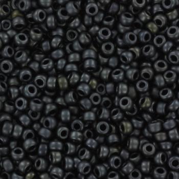 Miyuki rocailles 11-2010 Metallic matte charcoal 11/0 (2mm) - 5 gram