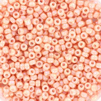 Miyuki rocailles 11-596 Opaque luster tea rose 11/0 (2mm) - 5 gram