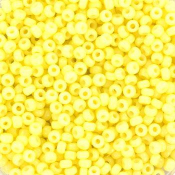Miyuki rocailles 11-4451 Duracoat opaque light lemon ice 11/0 (2mm) - 5 gram