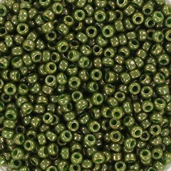 Miyuki rocailles 11-2539L Opaque luster kaki 11/0 (2mm) - 5 gram