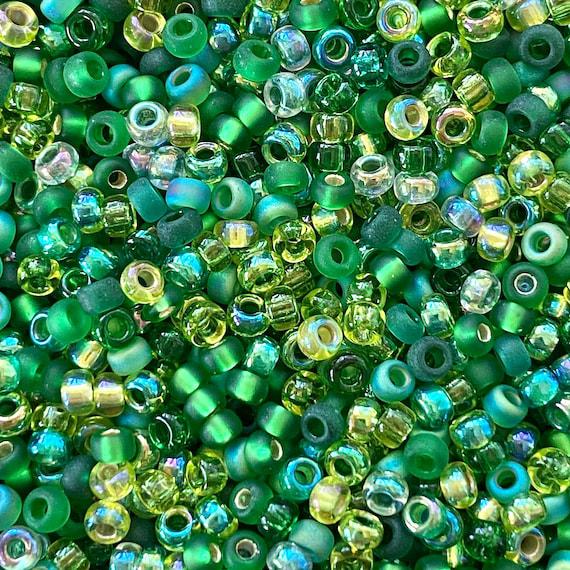 Miyuki rocailles 11-Mix7 Evergreen 11/0 (2mm) - 5 gram