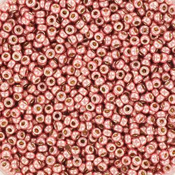Miyuki rocailles 15-4209 Duracoat galvanized dark coral 15/0 (1mm) - 5 gram