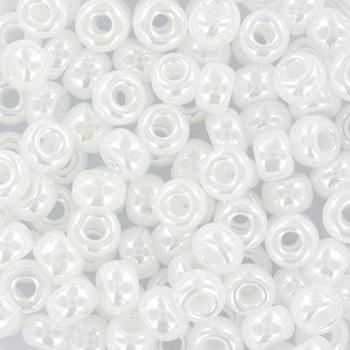 Miyuki rocailles 6-528 Ceylon white pearl 6/0 (4mm) - 5 gram
