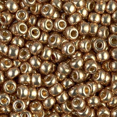 Miyuki rocailles 6-4204 Duracoat galvanized champagne 6/0 (4mm) - 5 gram