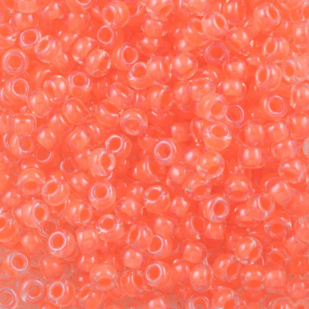 Miyuki rocailles 6-1122 Luminous flamingo 6/0 (4mm) - 5 gram