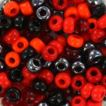 Miyuki rocailles 6-mix32 Mix fire 6/0 (4mm) - 5 gram