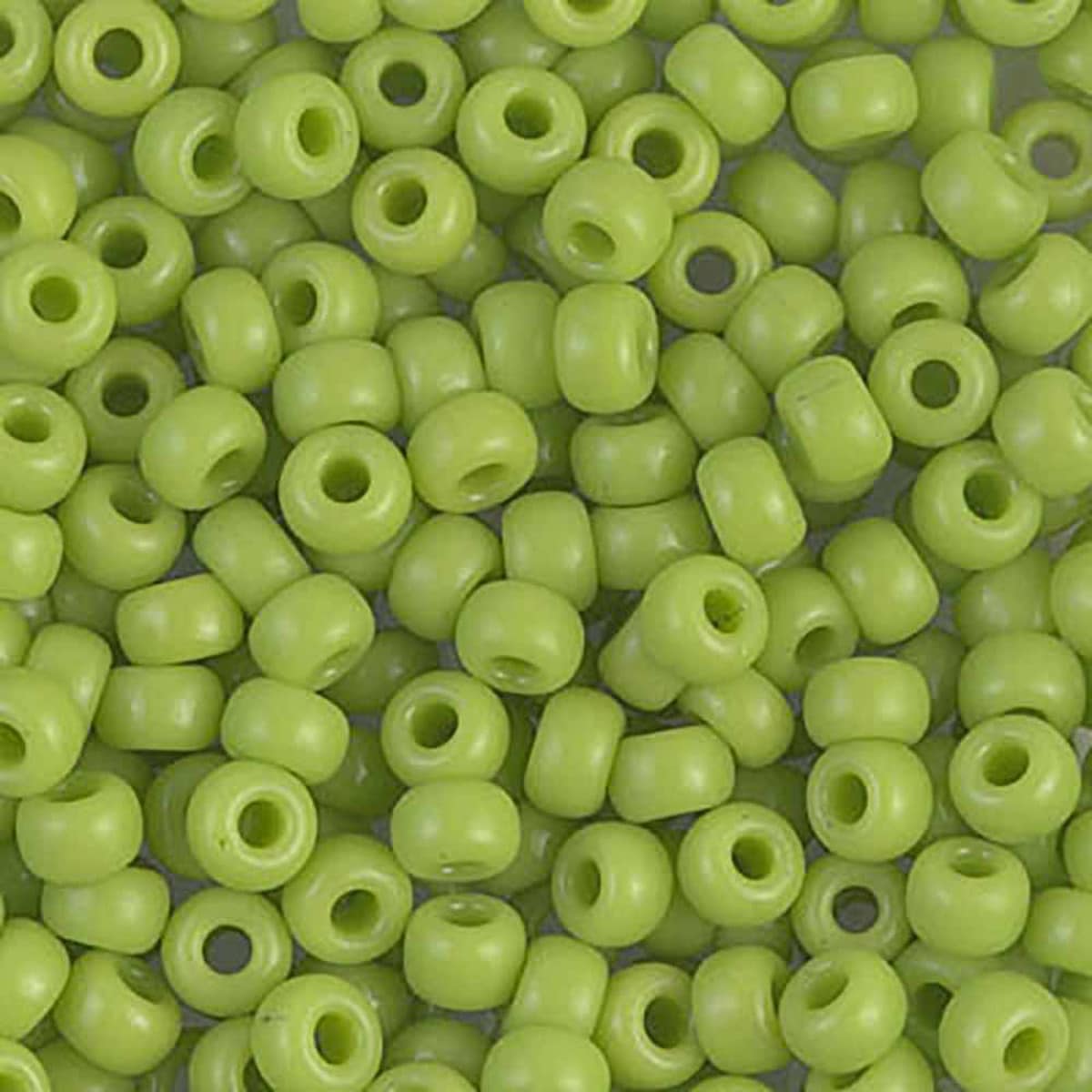 Miyuki rocailles 6-416 chartreuse opaque 6/0 (4mm) - 5 gram