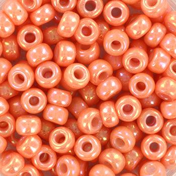 Miyuki rocailles 6-596 Opaue Luster Tea Rose 6/0 (4mm) - 5 gram
