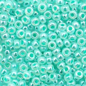 Miyuki rocailles 8-536 Ceylon aqua green 8/0 (3mm) - 5 gram