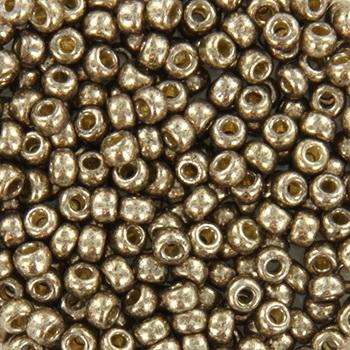 Miyuki rocailles 8-4222 Duracoat galvanized pewter 8/0 (3mm) - 5 gram