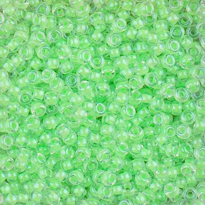 Miyuki rocailles 8-1120 Luminous green 8/0 (3mm) - 5 gram