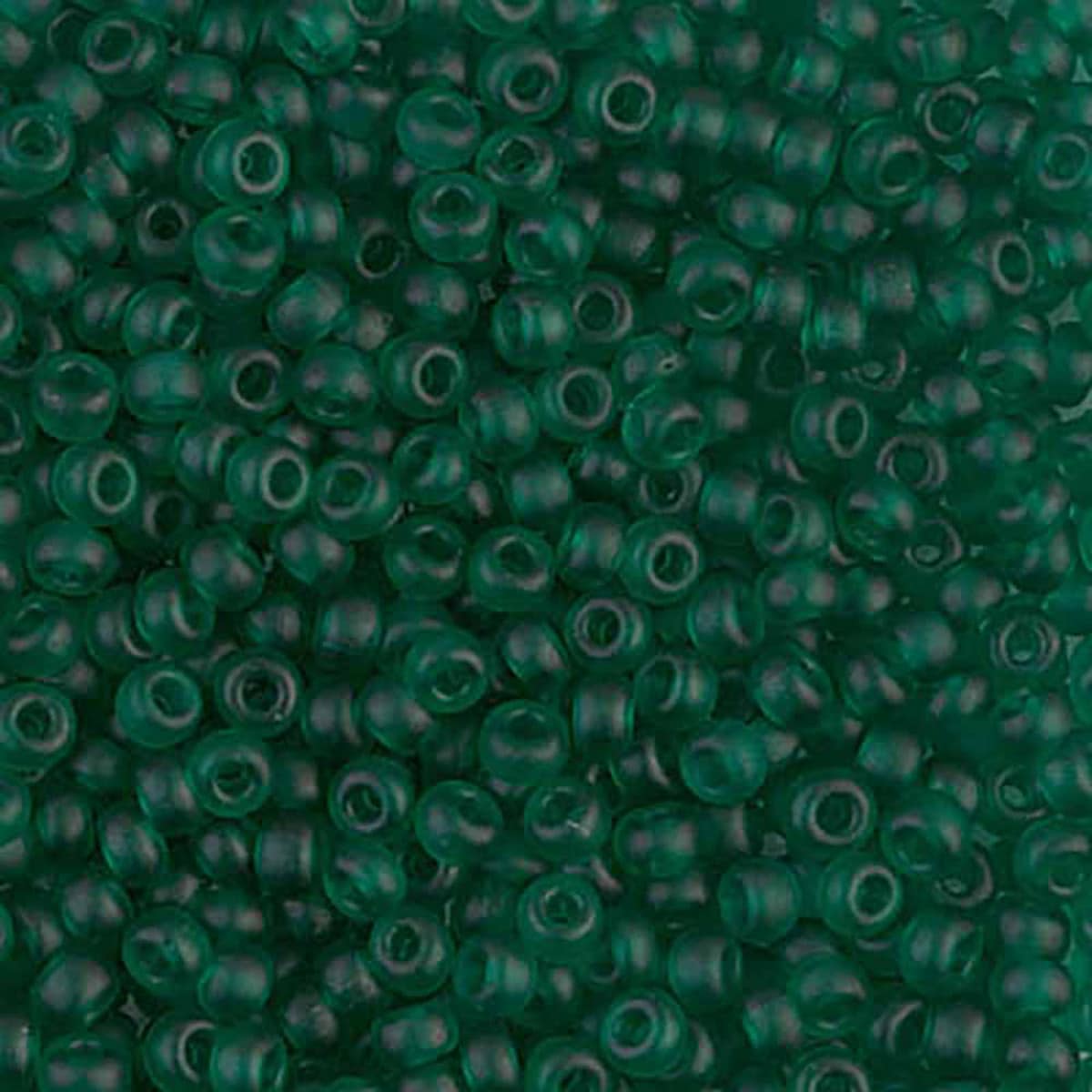 Miyuki rocailles 8-147F matt emerald 8/0 (3mm) - 5 gram