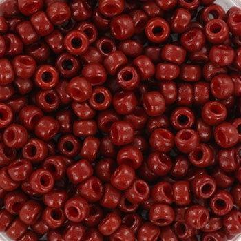 Miyuki rocailles 8-4470 duracoat opaque maroon 8/0 (3mm) - 5 gram