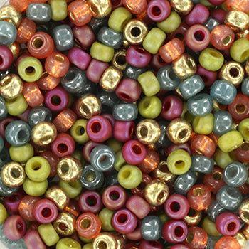 Miyuki rocailles 8-mix117 elegant fall 8/0 (3mm) - 5 gram