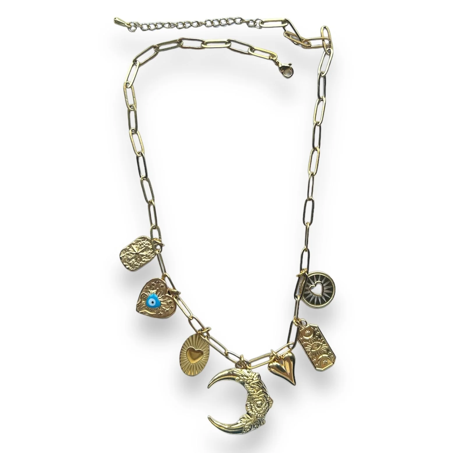 Moon love ketting Stainless steel - Image 4